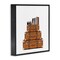 Stupell Industries Vintage Glam Luggage Stack Framed Giclee, design by Amanda Greenwood